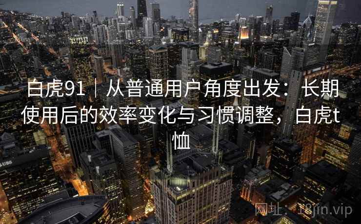 白虎91｜从普通用户角度出发：长期使用后的效率变化与习惯调整，白虎t恤