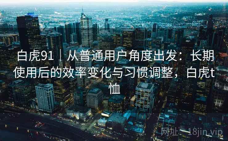 白虎91｜从普通用户角度出发：长期使用后的效率变化与习惯调整，白虎t恤