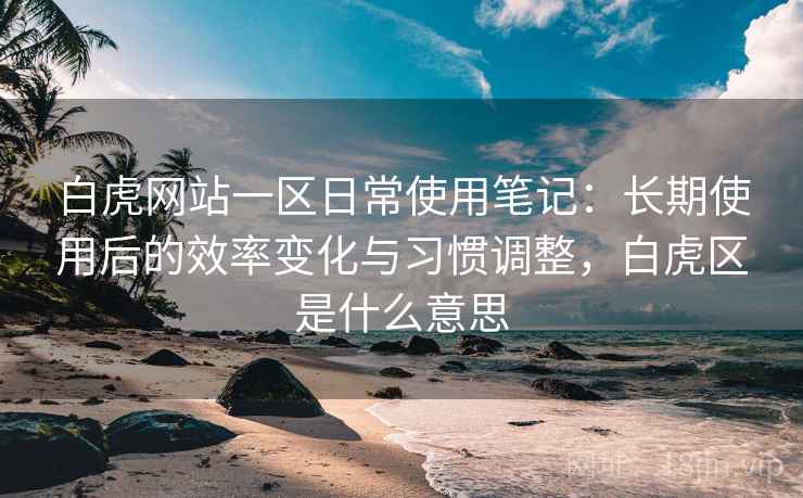 白虎网站一区日常使用笔记：长期使用后的效率变化与习惯调整，白虎区是什么意思