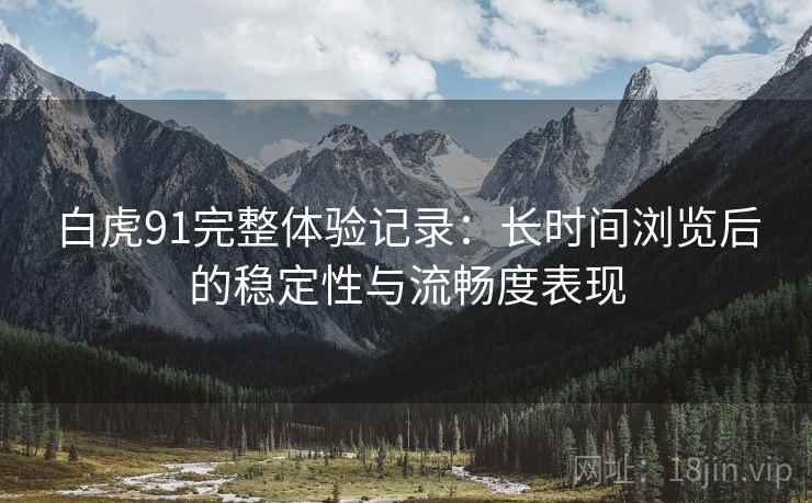 白虎91完整体验记录：长时间浏览后的稳定性与流畅度表现