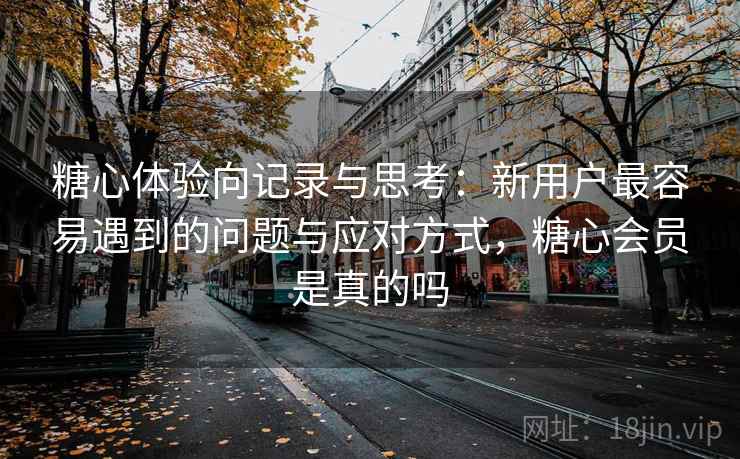 糖心体验向记录与思考：新用户最容易遇到的问题与应对方式，糖心会员是真的吗